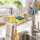🧽 Stainless Sink Organiser | Clamp-On Rack