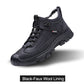 🔥Winter Gift🔥 Men's Faux Wool Lining Leather Sneaker