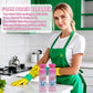 Household Safe Foam Mousse Drain Cleaner - Clog Remover, Deodorizer for Kitchen Drains and Sinks