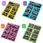 Metal Puzzle Ring Set (8-Piece) Blue Edition Brain Teaser Game