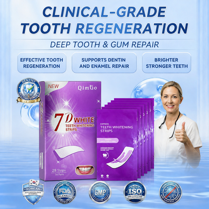 Velaukgoods® 🦷 Tideglusib Fast‑Dissolving Tooth & Gum Repair Oral Strips ✨