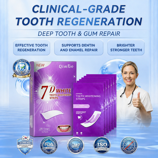 Velaukgoods® 🦷 Tideglusib Fast‑Dissolving Tooth & Gum Repair Oral Strips ✨