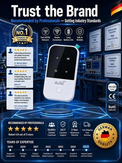 📶[Unlimited 5G] Mobile pocket router