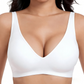 💗Summer Hot Sale - Only ￡11.99!!⚡50K+ SOLD💕 Jelly Wireless Womens Comfortable Wireless Bras Push Up Bralettes Seamless Tshirts Bras Deep V Everyday Bras