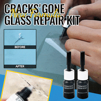 🏆 50K+ SOLD! Cracks'Gone Glass Repair Kit (New Formula)