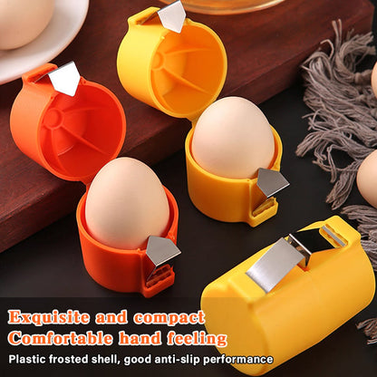 🍳🥚 50% OFF! Practical Egg Shell Opener – Clean Crack, No Mess, Works on All Sizes