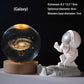 🌌 60% OFF NOW! ✨ 3D Galaxy Crystal Night Light – 16 Colors, Remote Control & USB Powered 🌙