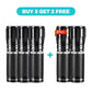 🔥 LAST DAY -BUY 2 GET 1 FREE 🔥Rechargeable mini LED flashlight with high brightness