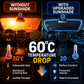 🔥 50% off!☀️🛡️ Car Windscreen Sunshade Umbrella – Foldable UV and heat-reflective windscreen cover, portable cooling protector for the summer
