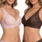 💗Summer Hot Sale - Only ￡11.99!!⚡50K+ SOLD💕 Jelly Wireless Womens Comfortable Wireless Bras Push Up Bralettes Seamless Tshirts Bras Deep V Everyday Bras