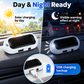 Compact Solar Anti-Theft LED Flashing Lamp