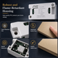 Wireless radio light switch set without wiring with self-adhesive wall switch and receiver