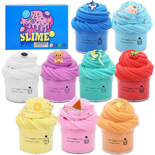 ⏰Christmas Sale 46% OFF!!🎁Super Clay Slime DIY Soft & Squishy Clay Scented Slime Sensory Clay