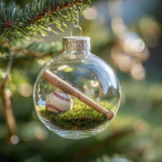 🕒🚨Limited release-🌲Christmas Gift--⚾Sports Holiday Ornament - Baseball