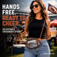 🏈 Clear Football-Shaped Crossbody Bag – Game-Day Style Meets Everyday Convenience ✨