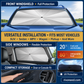 🔥 50% off!☀️🛡️ Car Windscreen Sunshade Umbrella – Foldable UV and heat-reflective windscreen cover, portable cooling protector for the summer