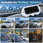 Compact Solar Anti-Theft LED Flashing Lamp