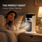 ❄️ 50% OFF | 3-in-1 Desktop Air Cooler Fan 💧 Portable Mist Cooling Fan with LED Night Light