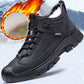 🔥Winter Gift🔥 Men's Faux Wool Lining Leather Sneaker