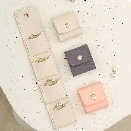 💍 Mini Travel Jewellery Pouch | 1 or 3 Pack