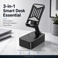 Gift Choice - 3 in1 - Wireless Bluetooth Speaker, Charging Station, Phone Stand