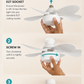 💡 50% OFF NOW! 🌬️ 2-in-1 Remote-Controlled Ceiling Fan with LED Light – Energy-Efficient, Quiet Motor & Perfect for Home Comfort 🏠