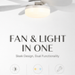 💡 50% OFF NOW! 🌬️ 2-in-1 Remote-Controlled Ceiling Fan with LED Light – Energy-Efficient, Quiet Motor & Perfect for Home Comfort 🏠