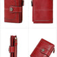 🔥Exclusive 2025 Luxury Sale✨ 🔒 RFID Anti-Theft Short Zipper Wallet | Stylish Ladies' Multi-Card Slot Buckle Purse 💳