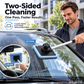 Dual Magnetic Car Window Cleaner | Streak-Free Cleaning Kit for Car Glass