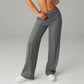 💗LAST DAY SPECIAL - 60%OFF💕Women's Plain Loose Straight Leg Pants