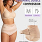 🌸 Last Day Special Price £12.99 ! 🔥Buy 1 Get 1 Free🎁Plus-Size High-Waist Cross Tummy Control Panties