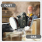🔥 Limited time 50% off! 🔥Activated Carbon Anti-Dust Double Tank Gas Mask
