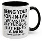 Novelty Ceramic Mug - Funny Gift for Mother