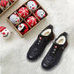 🔥Winter Gift🔥 Men's Faux Wool Lining Leather Sneaker