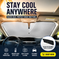 🚗 40% OFF ! ☀️ Car Sunshade – Effective Heat Insulation, UV Block & Easy Foldable Auto Windshield Protector