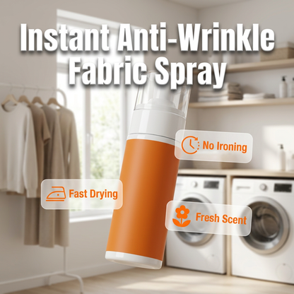 ⏳LAST DAY Buy 1 Get 1 Free!!🔥Instant Anti-Wrinkle Fabric Spray