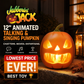 🎁Lowest Price Ever📢BUY 2 FREE SHIPPING⏰Jabberin' Jack Animated Talking & Singing Pumpkin