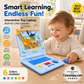 🥳2026 HOT SALE🥳💞50K+ SOLD!👧🎵 50% OFF! Interactive Simulation Toy Laptop – Scrolling screen, cheerful music & tactile buttons. Boosts fine motor skills & hand‑eye coordination! 🖥️✨