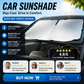 🚗 40% OFF ! ☀️ Car Sunshade – Effective Heat Insulation, UV Block & Easy Foldable Auto Windshield Protector