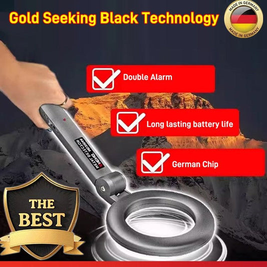 ⏳Limited-time 50% off⏰High Sensitive Detection LED Flashing Alarm Metal Detector🕵️‍♀️