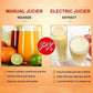 ⚡【Stainless Steel Juicer】Blend a “Vitamin Tornado” in 30 Seconds! 🍹🔥