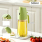 Leak-Proof Glass Oil Bottle, Spray & Pour
