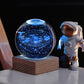 🌌 60% OFF NOW! ✨ 3D Galaxy Crystal Night Light – 16 Colors, Remote Control & USB Powered 🌙