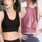 Shockproof Push-up Hollow Breathable Sports Bra