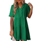 💕2026 New Arrivals 70% OFF!!💃👗Women's Ruffle Trim V-Neck Tiered Dress
