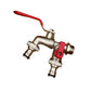 📢📢50% OFF !! ⏰Universal Stainless Steel Double Outlet Garden Water Faucet