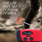 🔥2026 New Arrivals: 56% Off for Limited Time!🔥 Multifunctional Portable Solar Emergency Radio