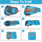Foldable Waterproof Camping Backpack