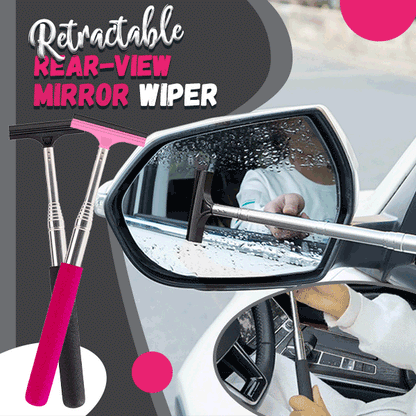 🚗 Telescopic Car Mirror Wiper | 98cm Reach