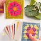 Grandma's square deck of cards – 50 mix and match patterns